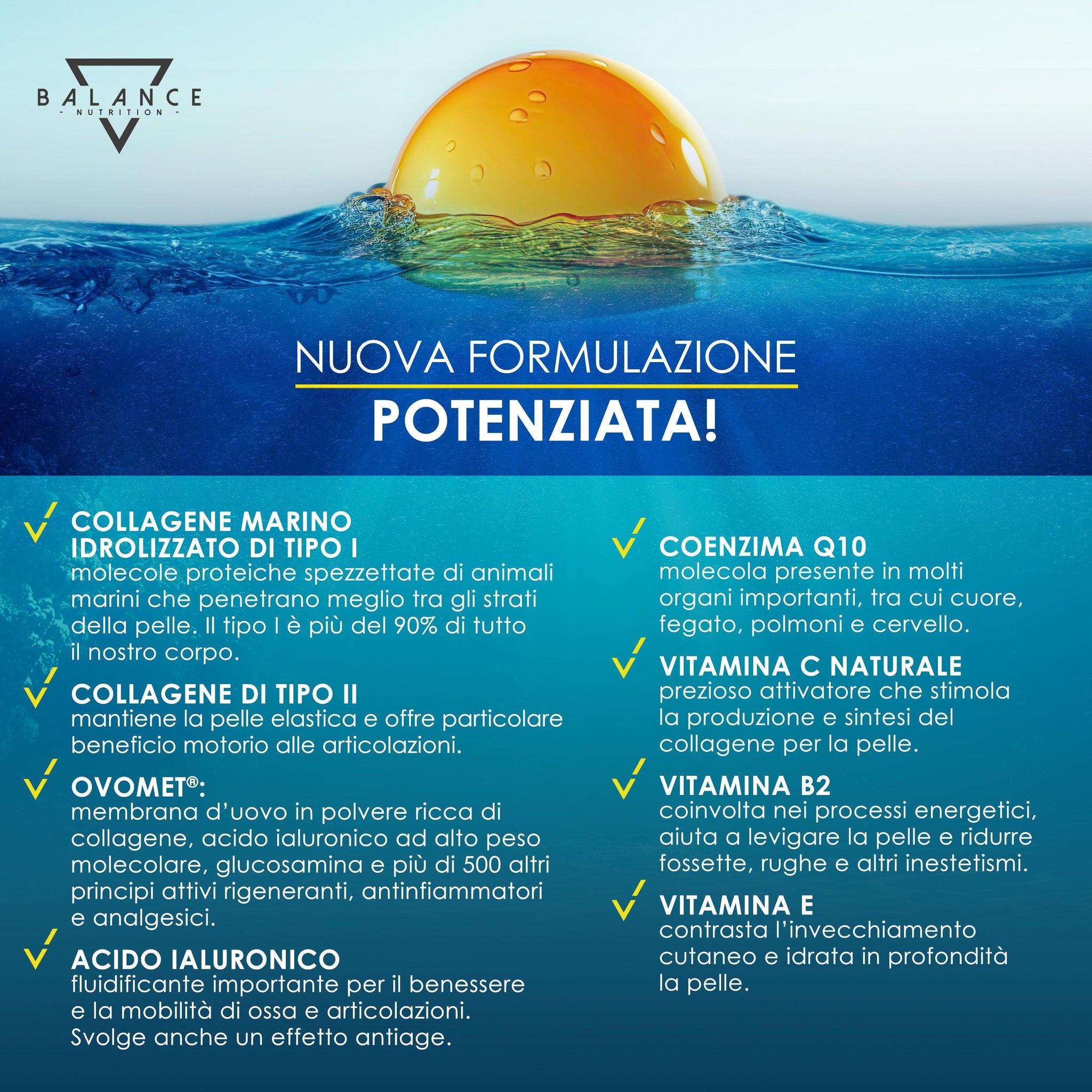 COLLAGENE MARINO - Naticol®️ - Balance Nutrition